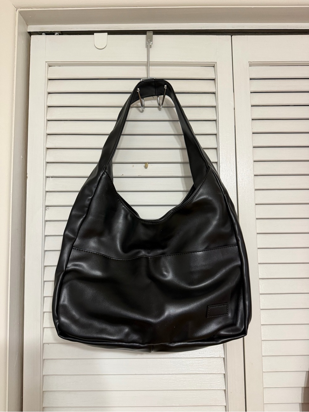 Black Shoulder Hobo Bag